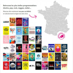 réduction Festivals 2016