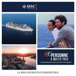 Réduction croisière MSC avec Accès CE